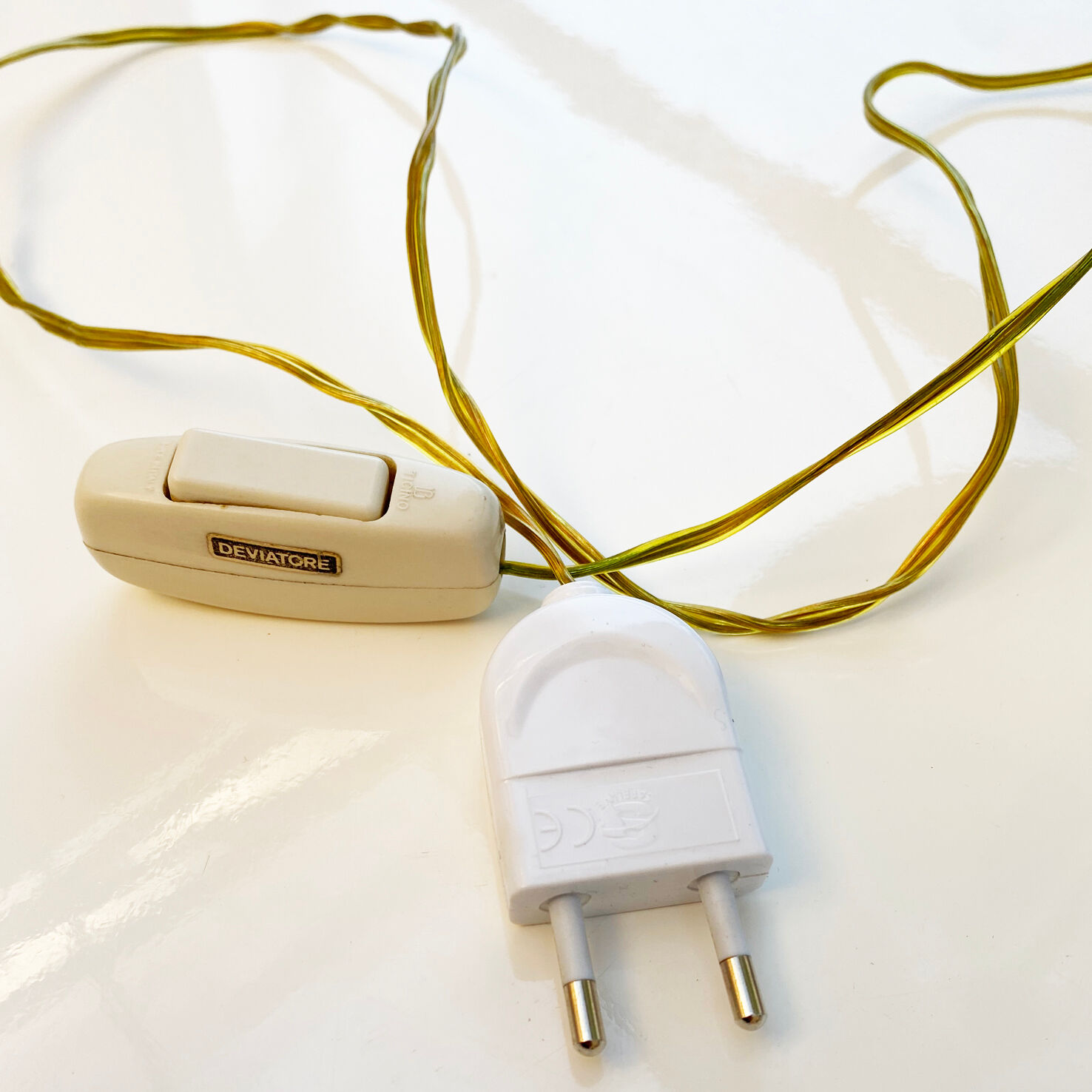 Lamp Stilux Milano Green 60s