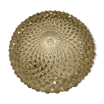 Tinted glass ceiling lamp