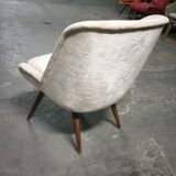 Pair of armchair Chair restored 50-60 years