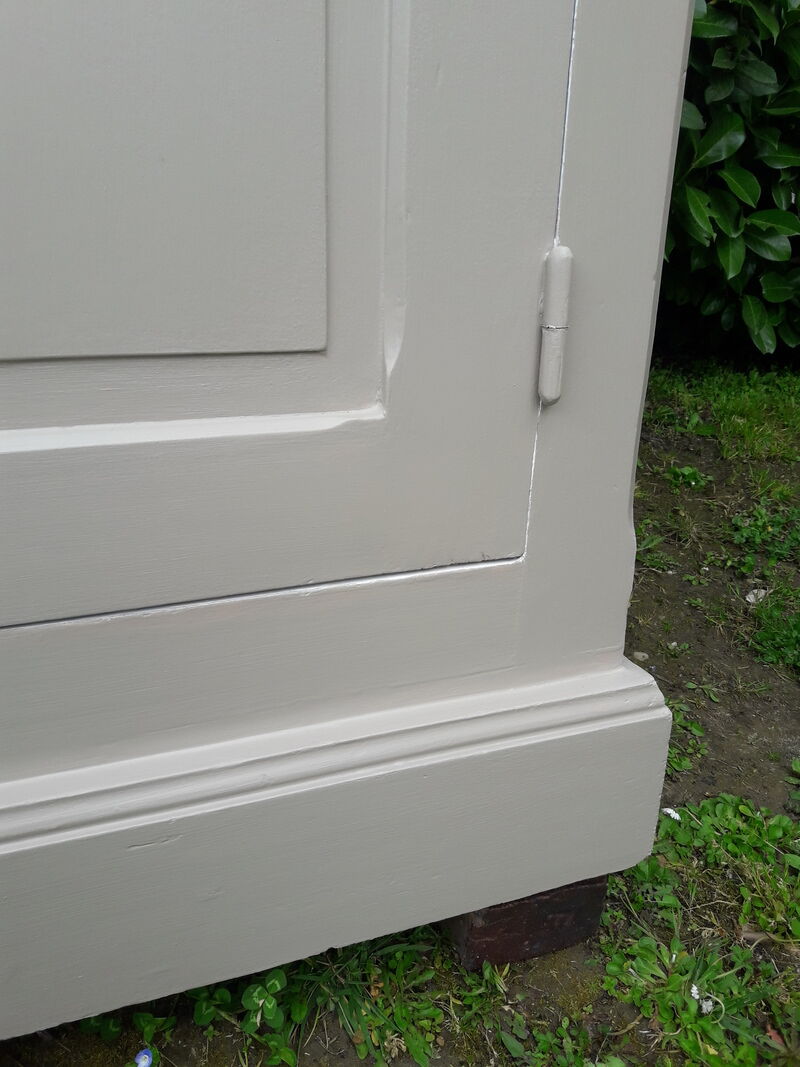 Wardrobe, early XX°, painted, wardrobe
