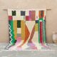Azilal rug 295×195 cm – Abstract Moroccan rug with multicoloured geometric design, GO-973
