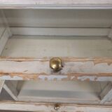 Patinated display cabinet