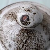 Enameled stoneware coffee pot