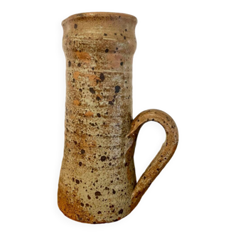 Large stoneware pitcher