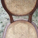 Louis XVI caned chair