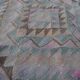 Vintage Turkish hallway rug 76x350 cm