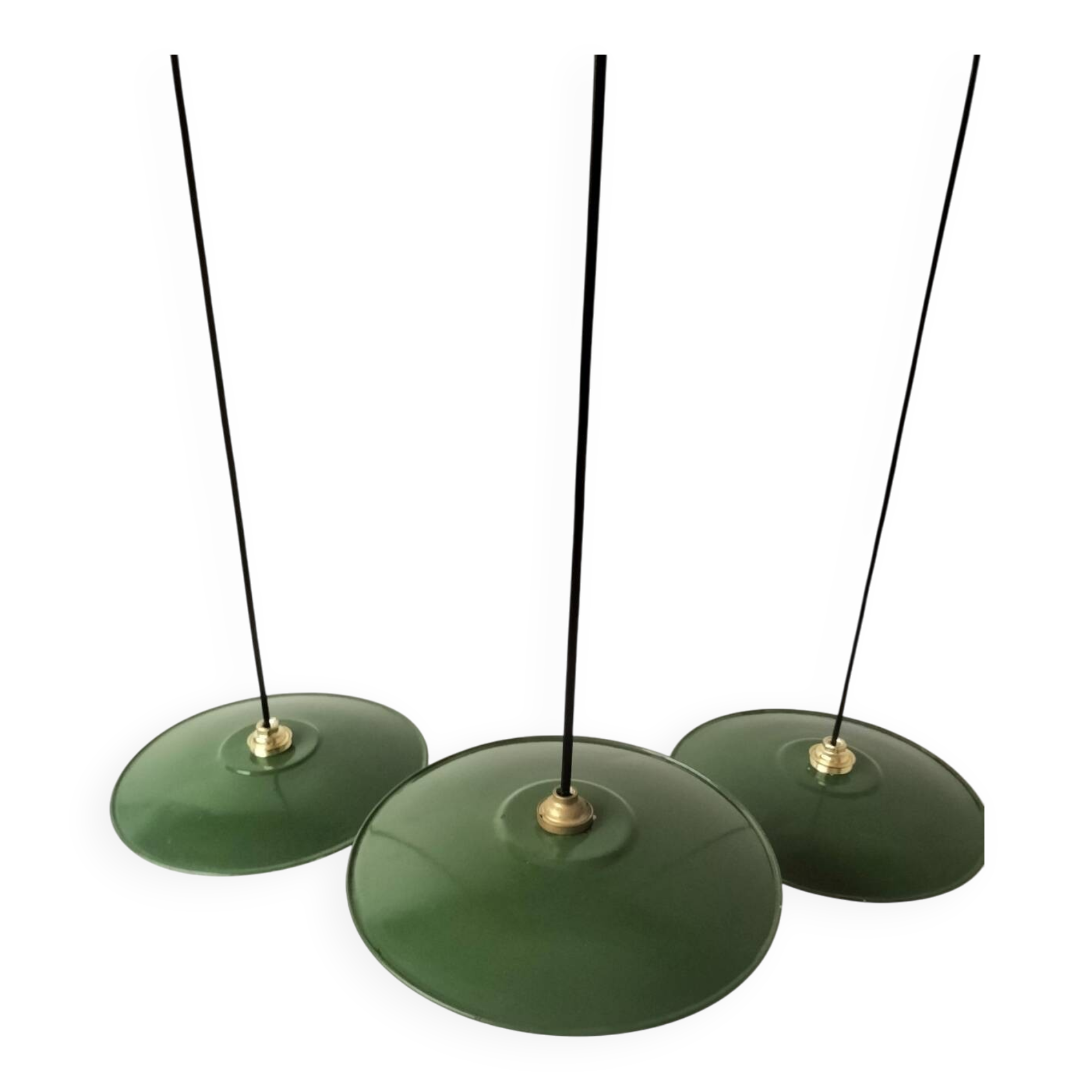 Enamelled sheet metal suspensions