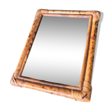 Tiger bamboo mirror 28x34cm