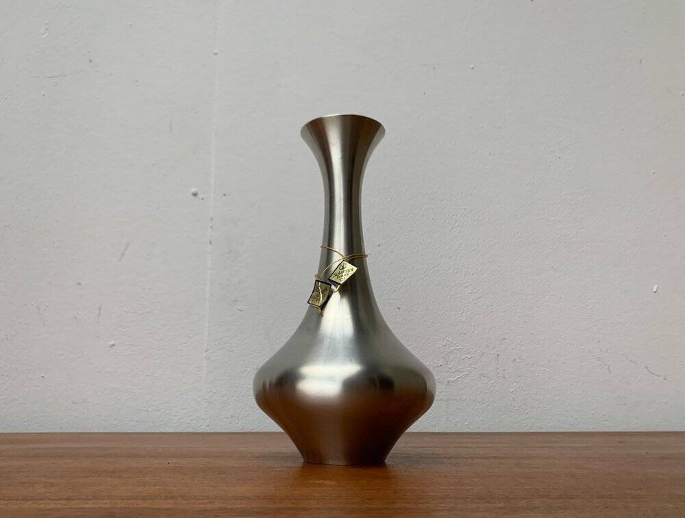 Vintage metal vase from Selangor Pewter