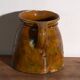Old glazed ceramic jug – Central Europe, around 1930