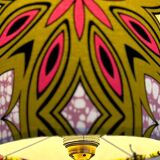 Dopamin Decor - Lampshade made from colourful African batik fabric