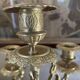 Napoleon III style chandelier in gilded bronze 48.5cm