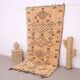 Peach Vintage Moroccan Rug 137 x 270 cm - Berber Rug Handmade - Wool Rug