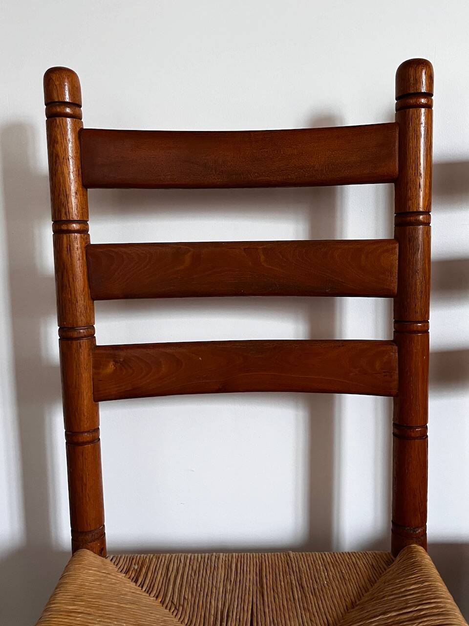 Paire de chaises bois