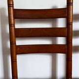 Paire de chaises bois