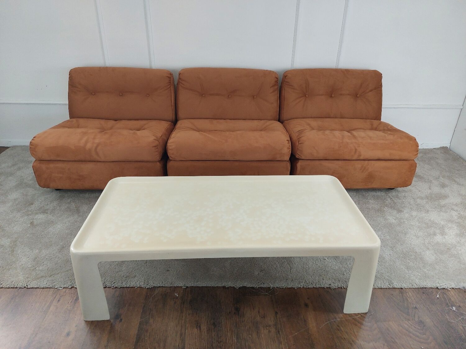 3 Amanta armchairs by Mario Bellini for C&B Italia (reupholstered)