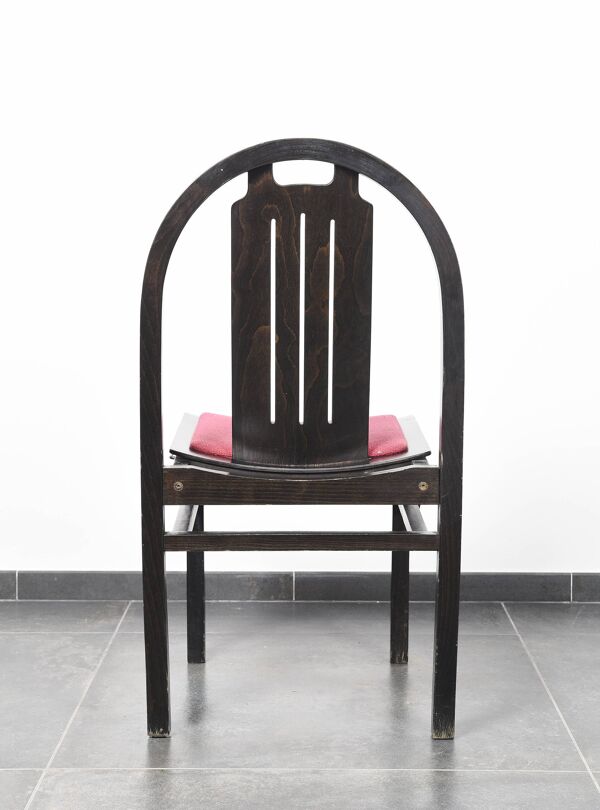 Ensemble de 4 chaises vintage Baumann modèle Argos