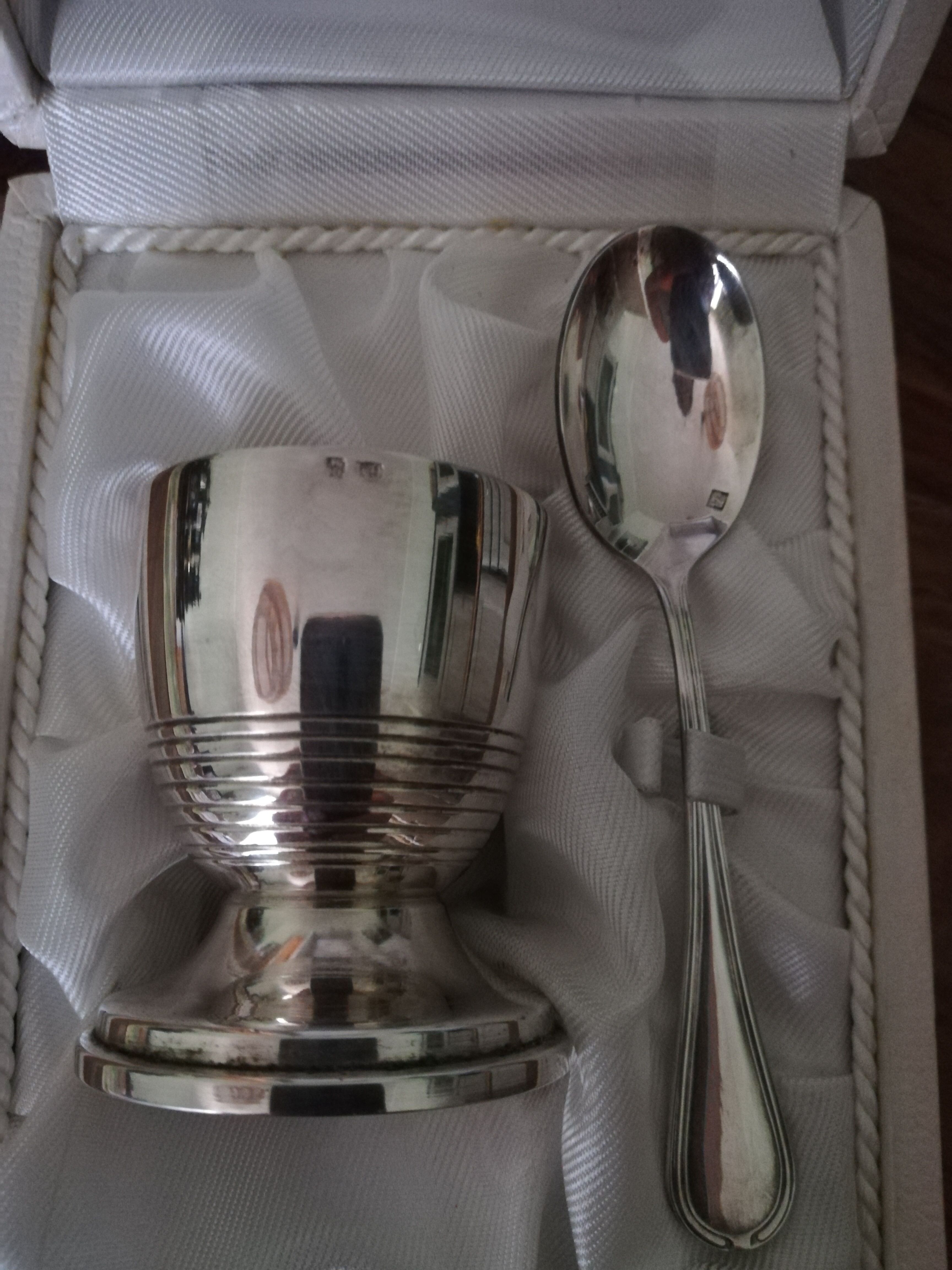 Coquetier and his spoon