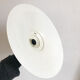 Vintage pendant lamp yellow metal