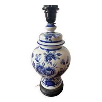 Delft lamp stand
