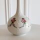 Wallendorf porcelain vase 1764, hand-painted floral decoration