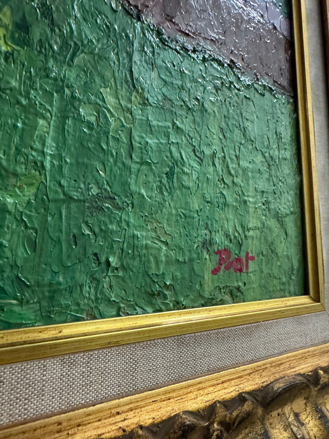 Post-Impressionist landscape painting