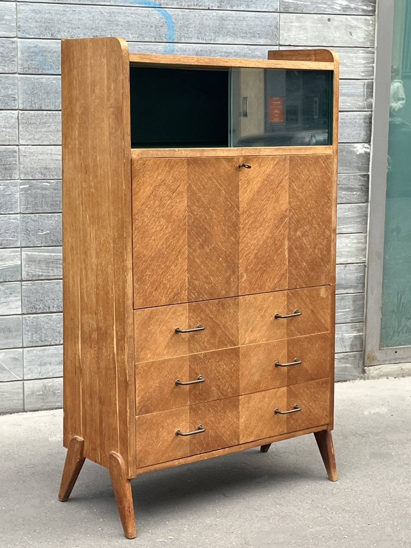 Folding secretary from the 1950s