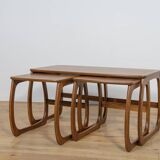 Mid-Century Teak Nesting Tables from Parker Knoll, United Knigdom, 1960s, Set of 3