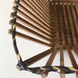 Recycle bin bamboo vintage 60