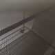 Perforated black metal trolley service, Matégot 1950 design