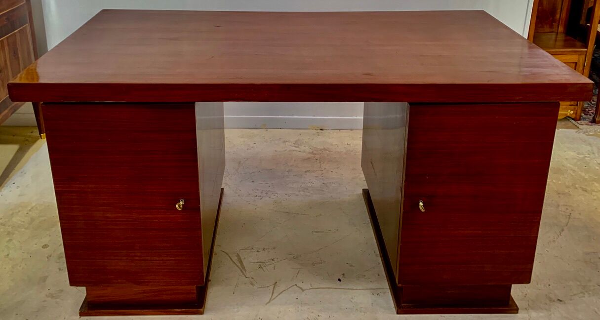 Bureau époque Art Déco 1930, en palissandre