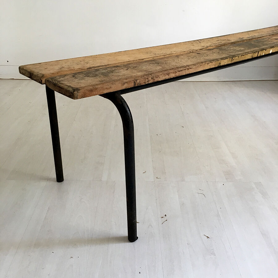 School bench vintage 60
