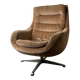 Rodney Kinsman Mid-century 1960s corduroy swivel lounge chair