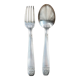 Antique silvered metal cutlery 84 g