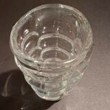 Heavy vintage glass vase