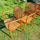 Lot de 4 fauteuils Prague 811 de Thonet