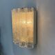 Mid-century glass tube Doria Leuchten wall lamp / sconce, 1970s