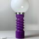 Midcentury space age ceramic table lamp by Cari Zalloni for Steuler