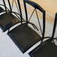 Chair by Cattelan Italia folding vintage leather and metal
