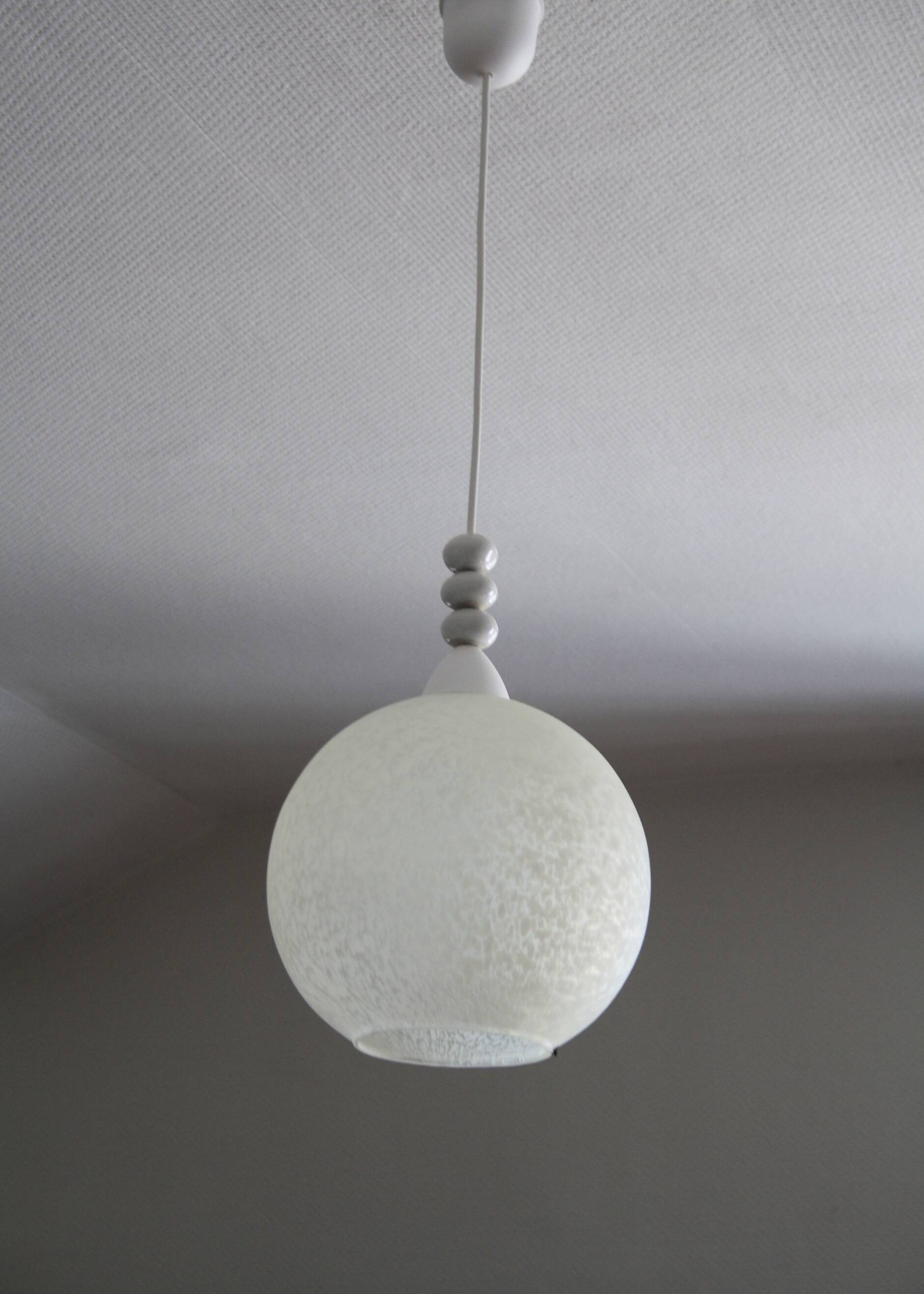 XXL Clichy glass spherical pendant light