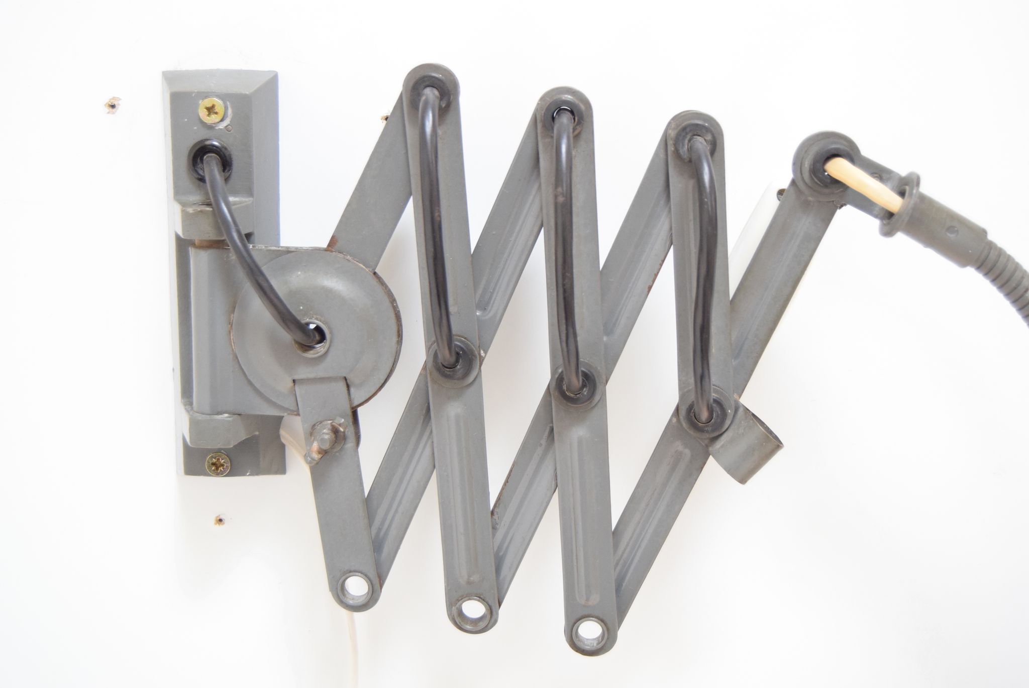 Adjustable Industrial Wall Lamp,Instala Decin,1960’s.