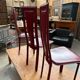 Suite de 4 chaises en cuir  de marque dad 1960’s