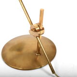 Paire de lampes de table en laiton « Valentiner » par Th. Valentiner, années 1950