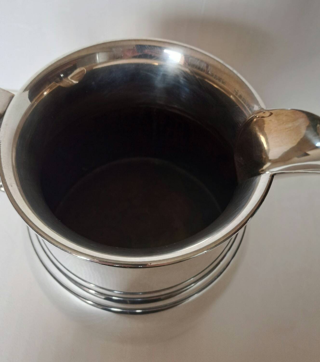 Almazan silver-plated metal jug