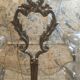 Silver and crystal oil and vinegar set