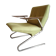 Fauteuil Georges Van Rijk pour Beaufort 50's