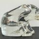 Semi-crystal candle holder Polar BEAR Shape Vintage