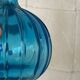 Vintage Empoli Glass Decanter with Stopper, Italy, 1960s