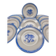 12 Canebière dinner plates