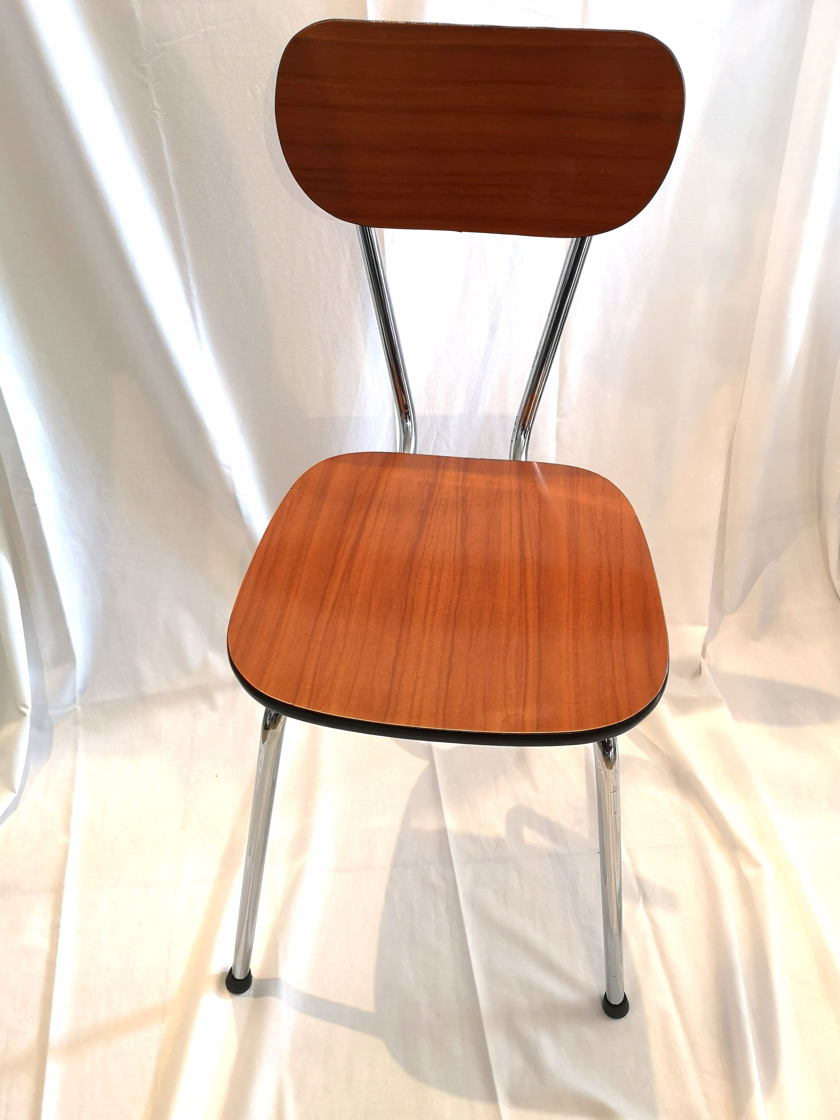 Brown formica Chair